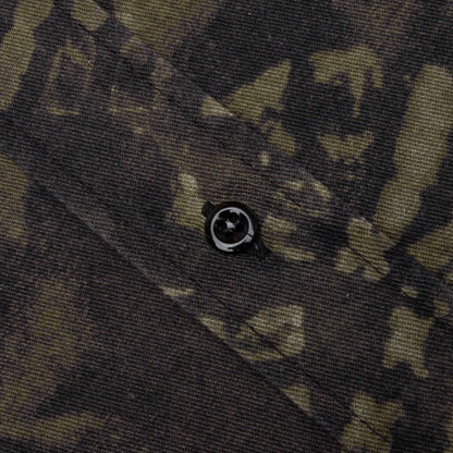 Osetar Boot Print Overshirt Washed Black