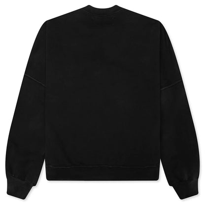 Bone Crewneck Black