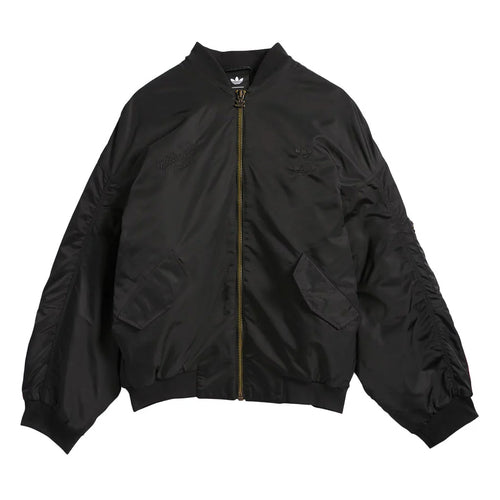 Adidas Originals x Willy Chavarria Satin Bomber Black