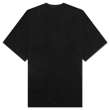 Black Printed T Shirt Black