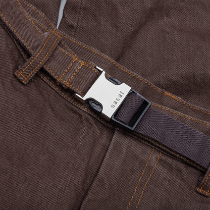 Denim Pants Brown