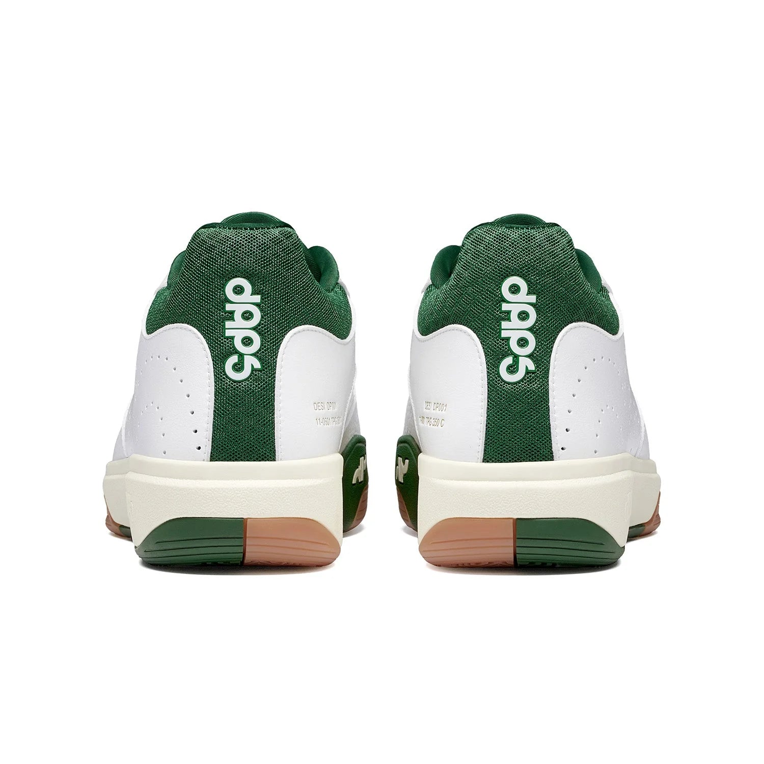 DAPS DESI Mid Green White Mens Pickleball Shoes