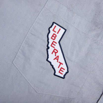 House Of Richard Mechanic Shirt Baby Blue