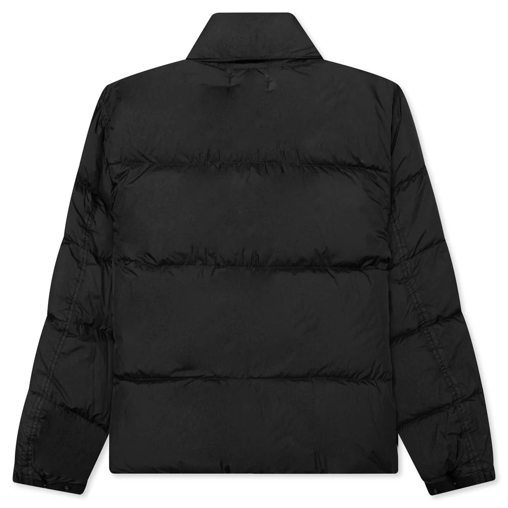 Real Feather Jacket Black