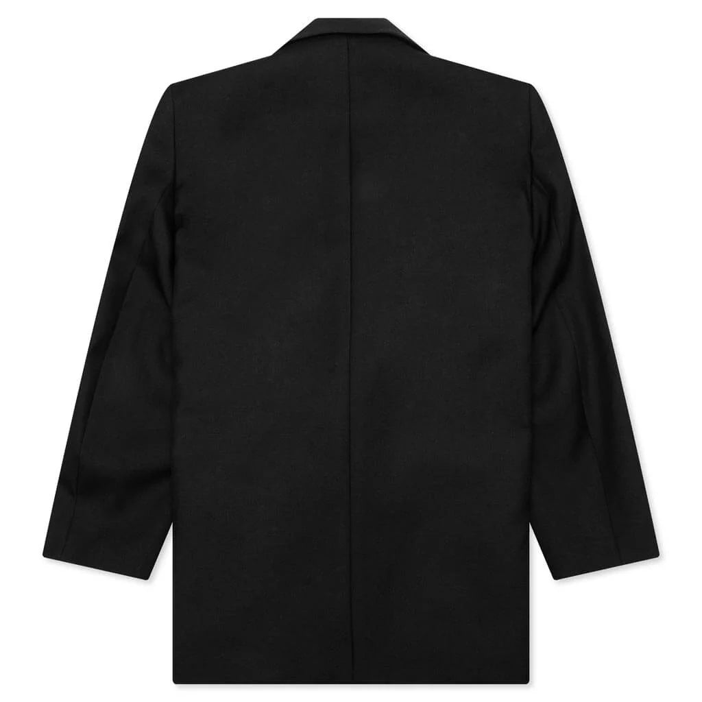 Tailored Wool Jacket Black