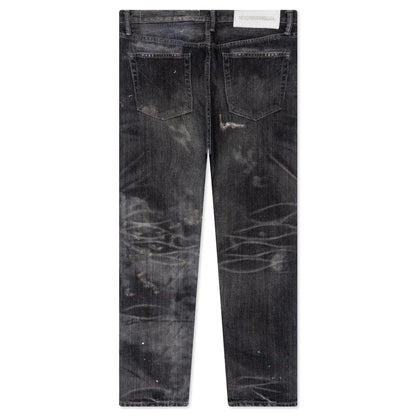 Savage Denim DP Mid Pants Black