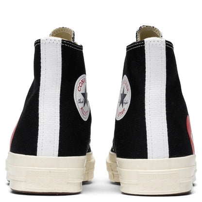 Converse x Comme Des Garcons PLAY All Star Chuck 70 Hi Black
