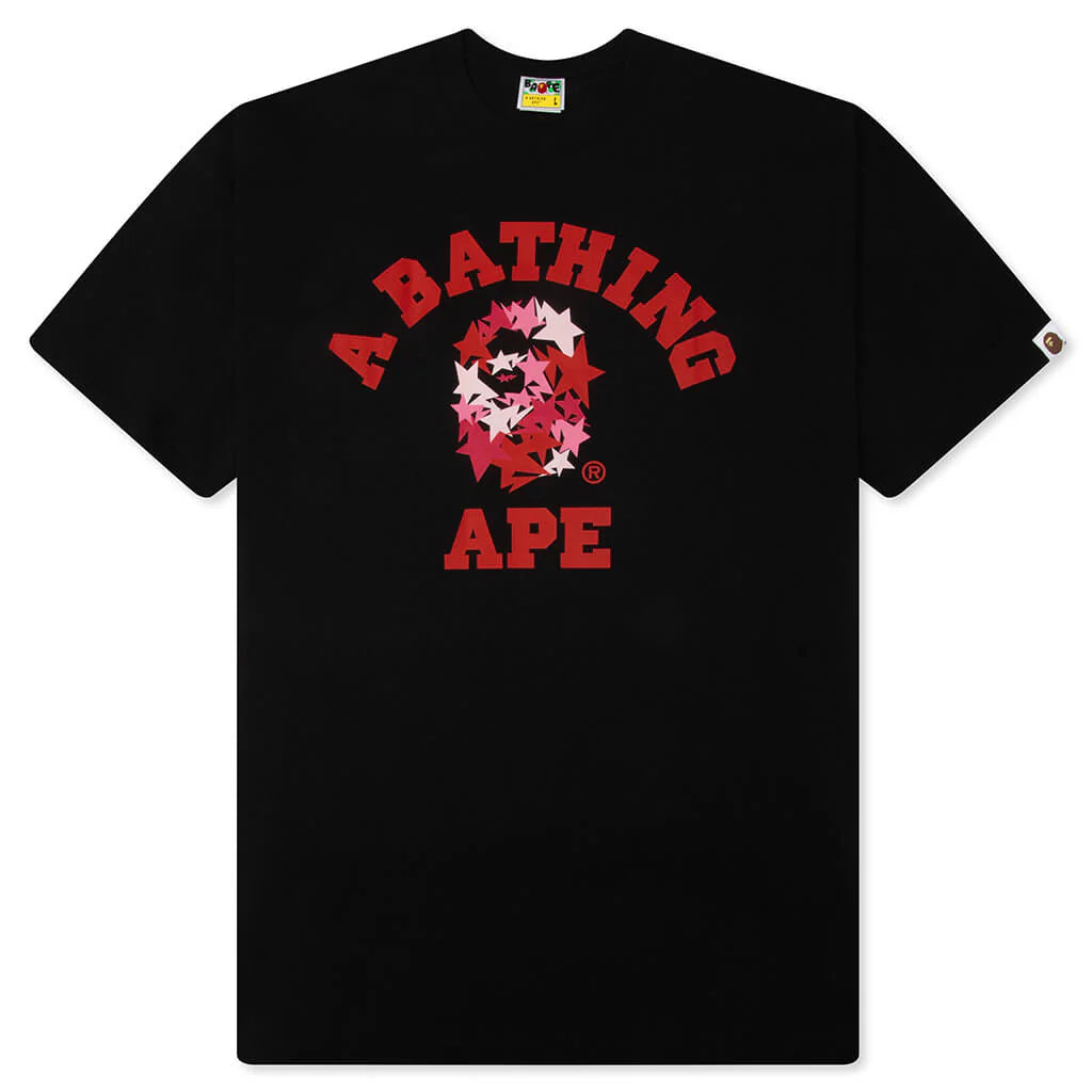 STA College Relaxed Fit Tee Black