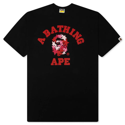 STA College Relaxed Fit Tee Black