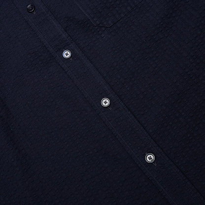 Short Sleeve Shirt with Pocket Night Blue