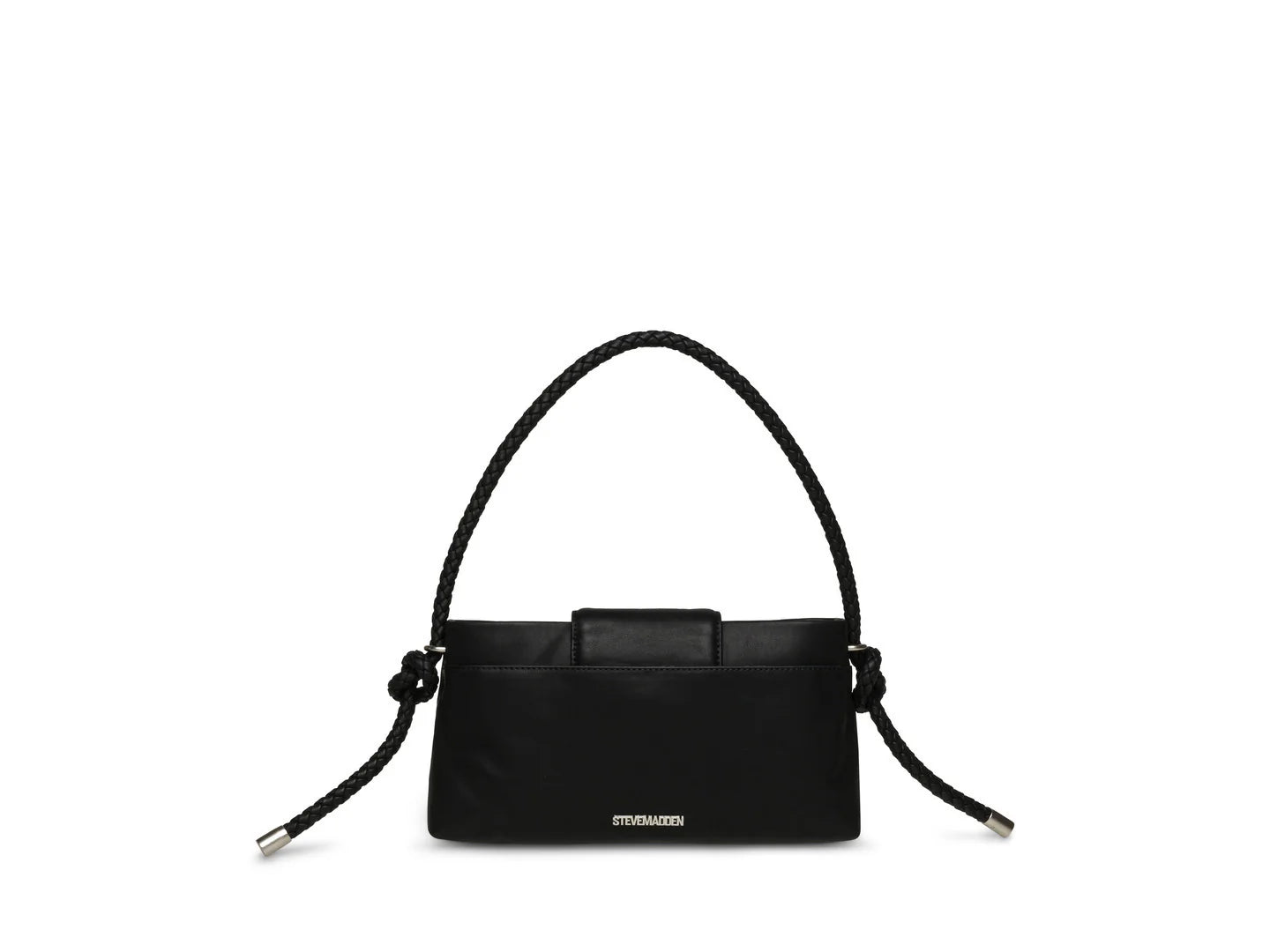 Bolso Steve Madden Brooks Negro Plata para Mujer
