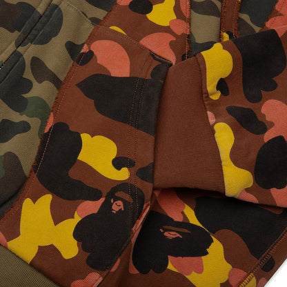 1st Camo Upcycled Relaxed Fit Full Zip Hoodie Multi