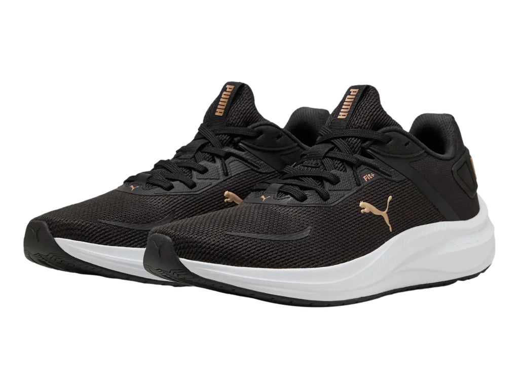 Tenis PUMA Skyrocket Lite 2 Alt Negro y Oro para Mujer