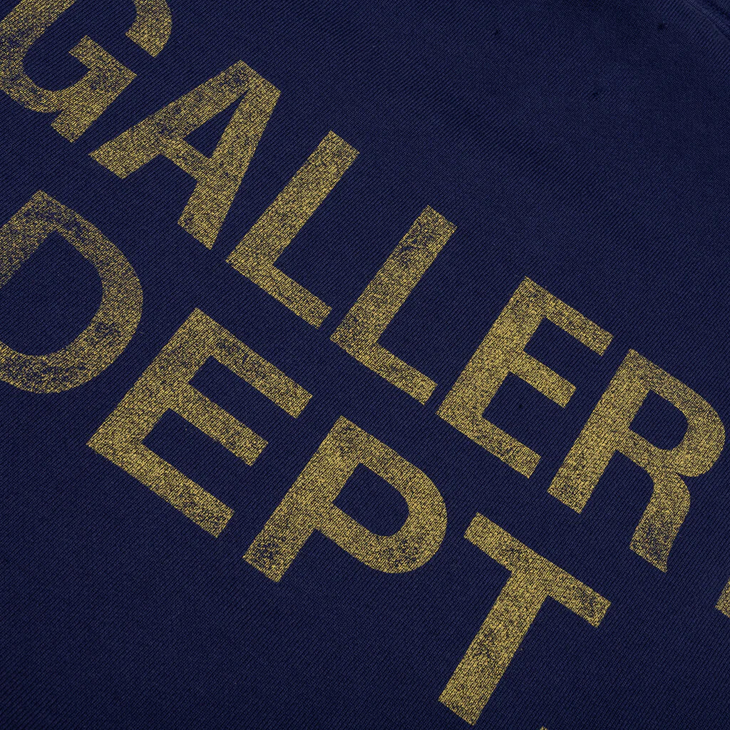 GD Paint Logo Hoodie Vintage Navy