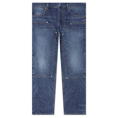 Studded Carpenter Pants Blue
