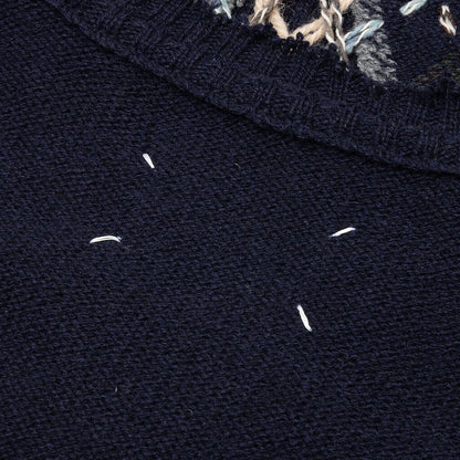 Crewneck Navy Grey Dark Green