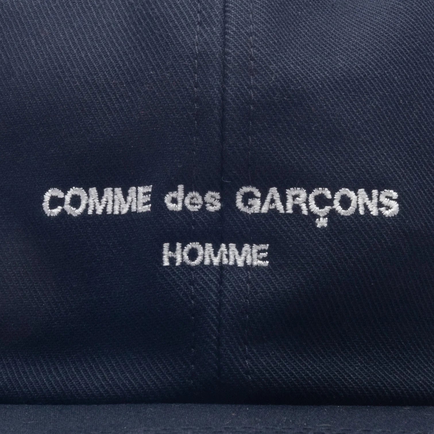 Embroidered Logo Cap Navy