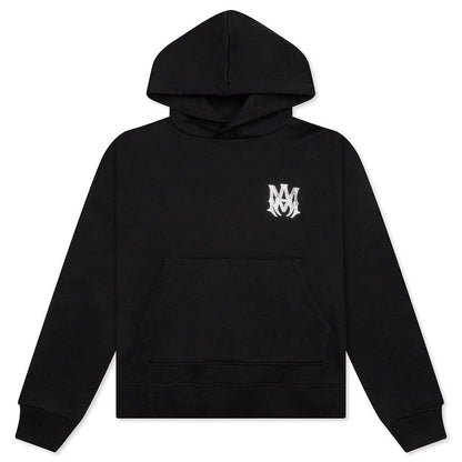 Crystal Embellished MA Hoodie Black