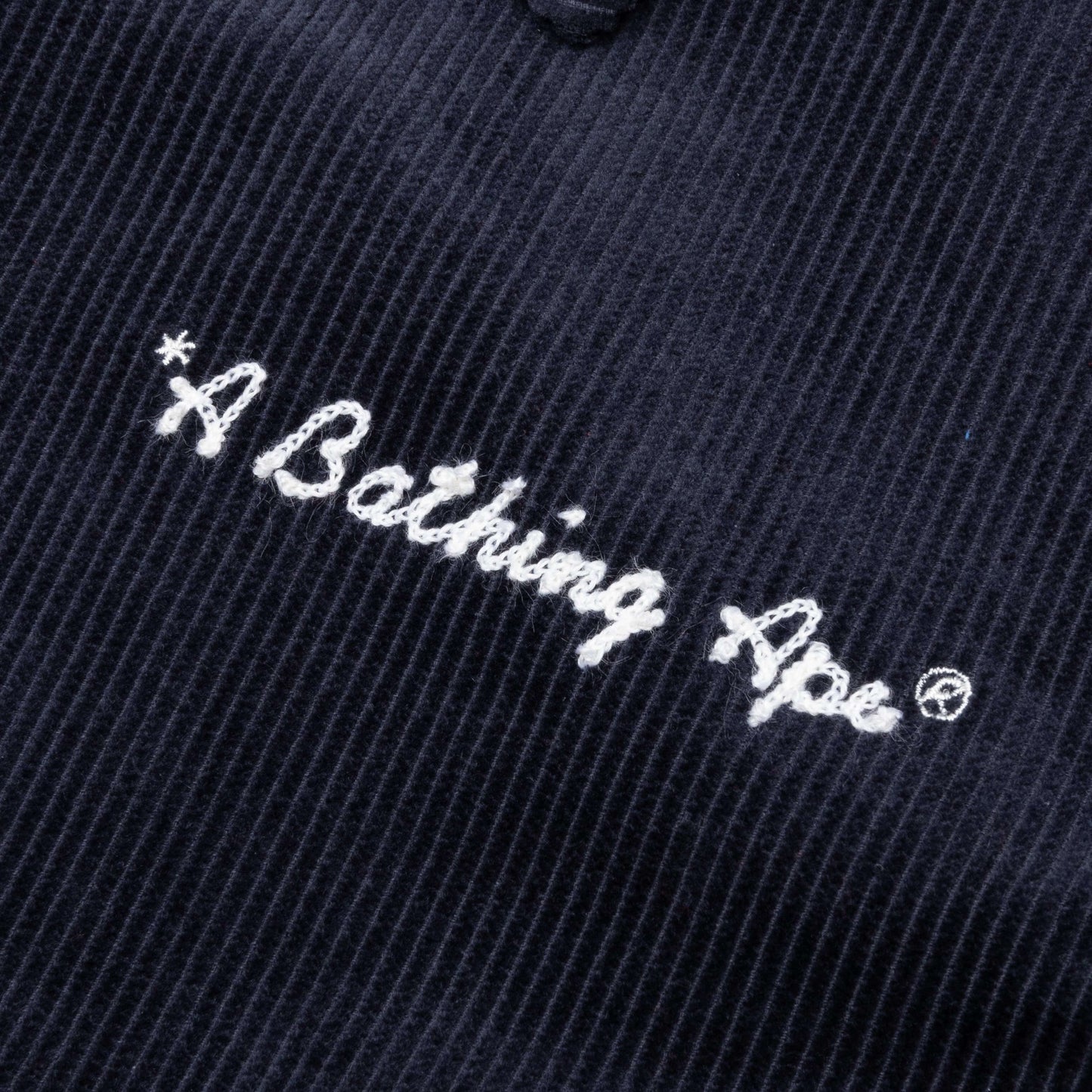 General Corduroy Varsity Jacket Navy