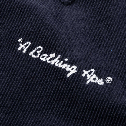 General Corduroy Varsity Jacket Navy