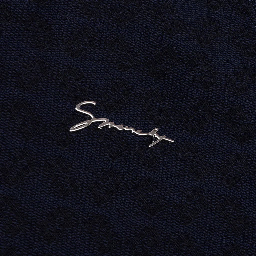 Monogram 72 Jacquard Polo Black Navy