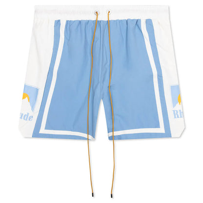 Rhude Moonlight Short Powder Blue Off White