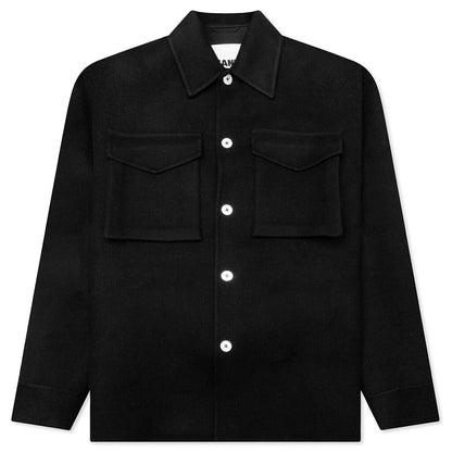 Cashmere Outer Shirt Black