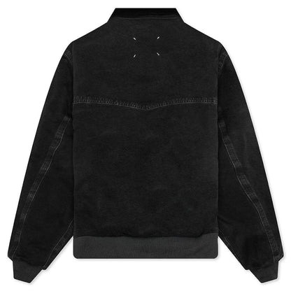 Yoke Caban Jacket Washed Black