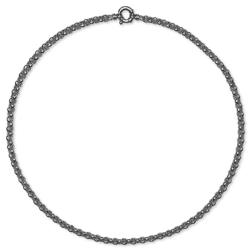 Thick Rolo Chain 925 Sterling Silver