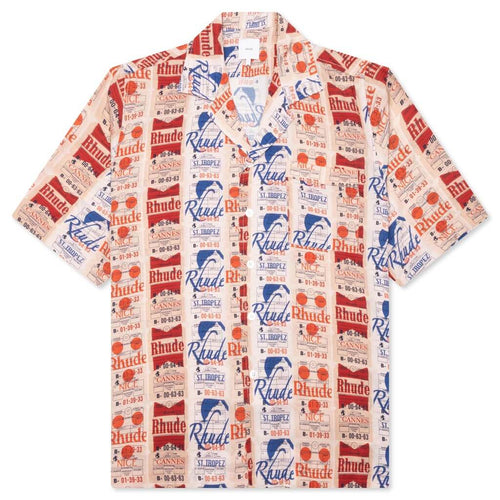 Voyage De Rhude Silk Shirt Multi