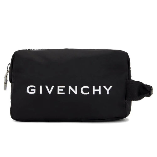 G Zip Toilet Pouch Black