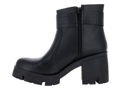 Botines Luna Rosa Negro para Mujer