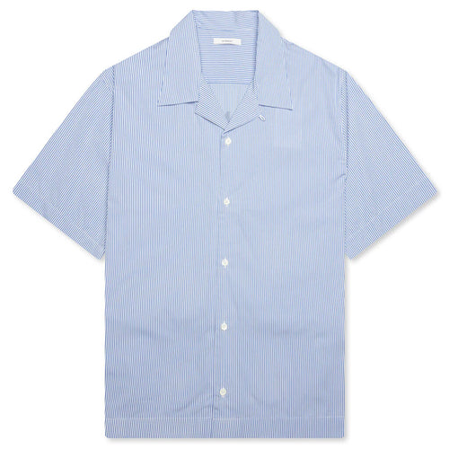 Striped Shirt White Light Blue