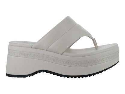 Sandalias Plataforma Tommy Hilfiger Beige para Mujer