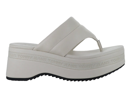 Sandalias Plataforma Tommy Hilfiger Beige para Mujer