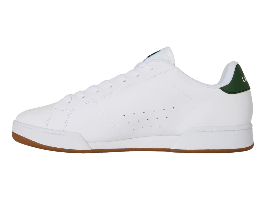 Tenis Lacoste Carnaby Blanco y Verde para Hombre
