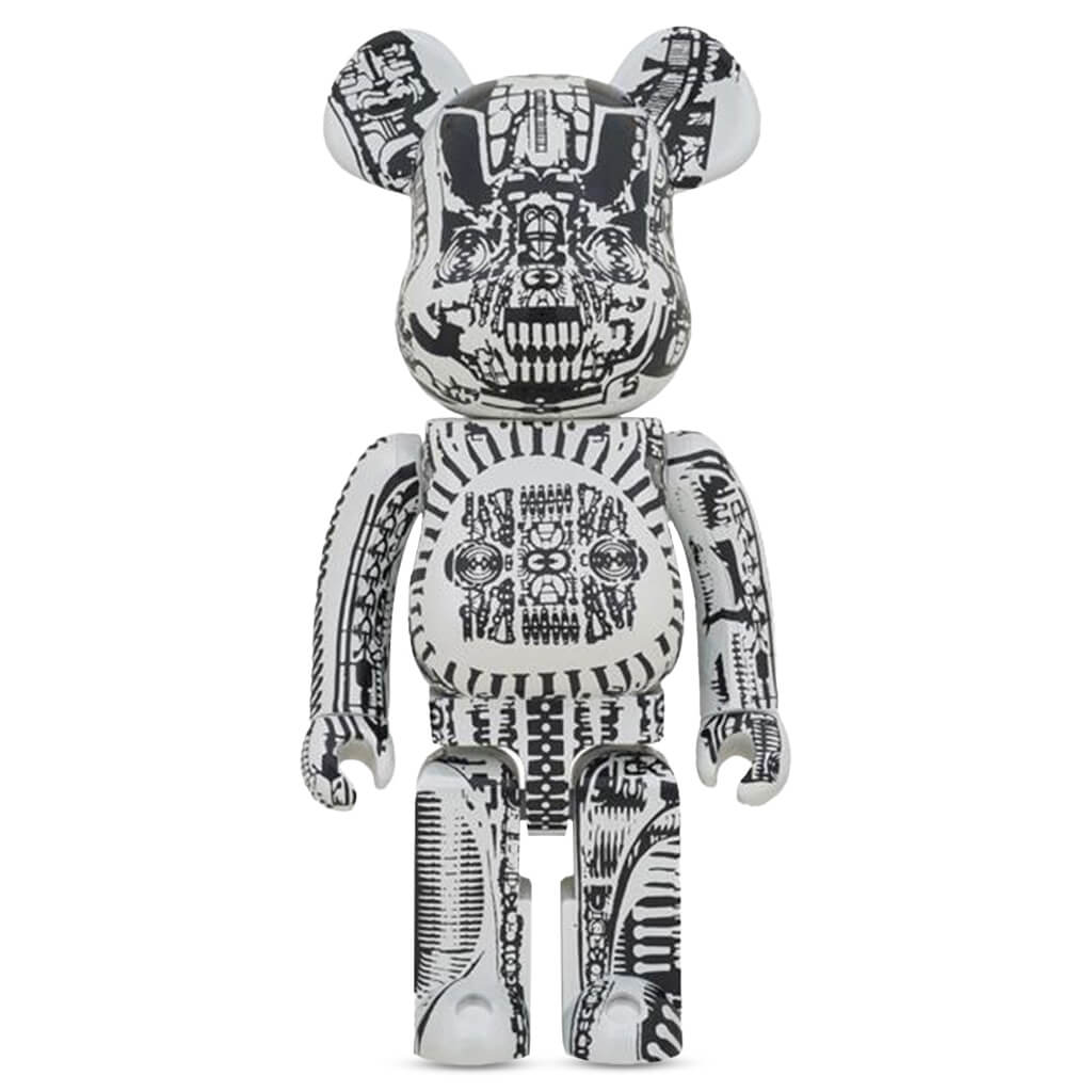 HR Giger White Chrome Ver 1000 BERBRICK