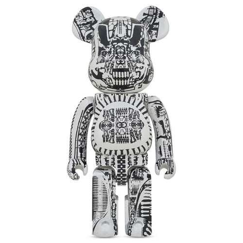 HR Giger White Chrome Ver 1000 BERBRICK