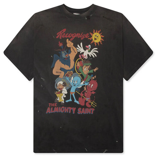 Almighty Saint S S T Shirt Black