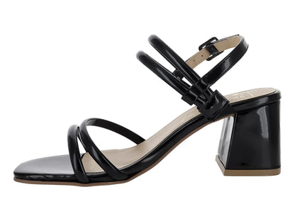 Zapatillas Mirlo Charol Negro para Mujer