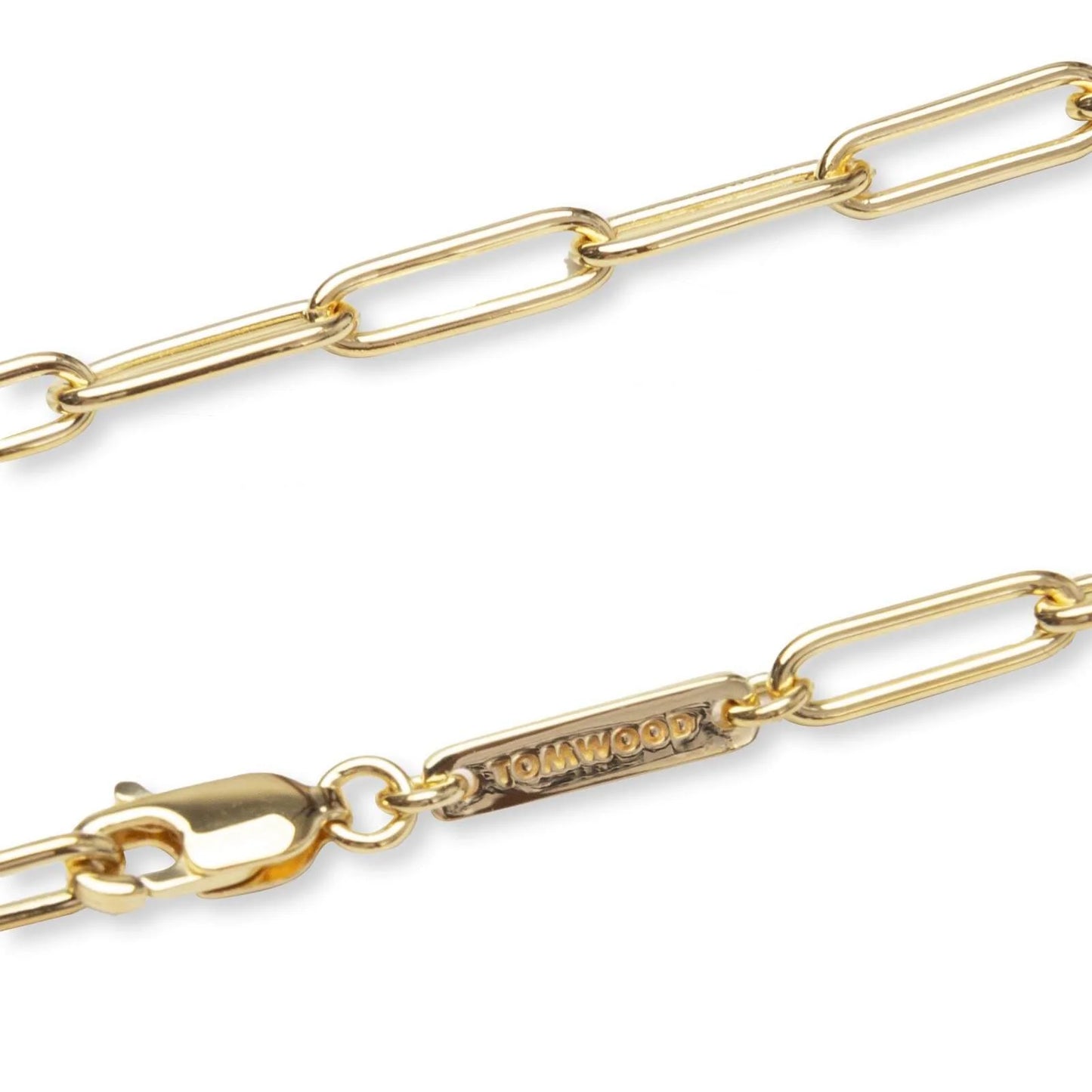 Box Chain Gold S925 Sterling Silver with 18K Gold Plating