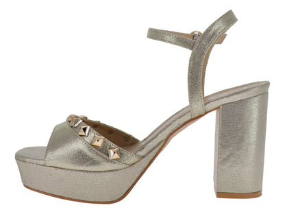 Zapatillas Sary Oro Inglés para Mujer