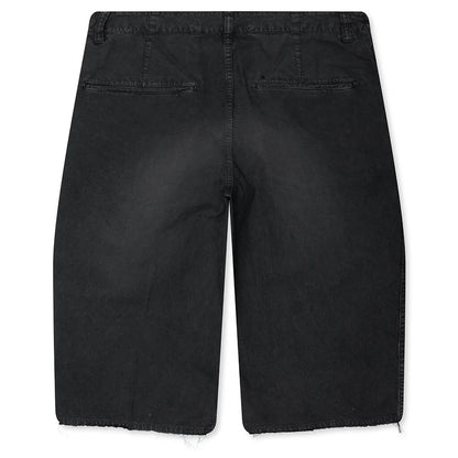 Broader Chino Crash Shorts Black