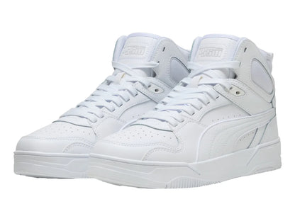 Tenis PUMA RBD Break Mid Blanco y Gris para Hombre