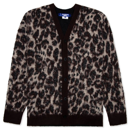 Leopard Cardigan Brown Black