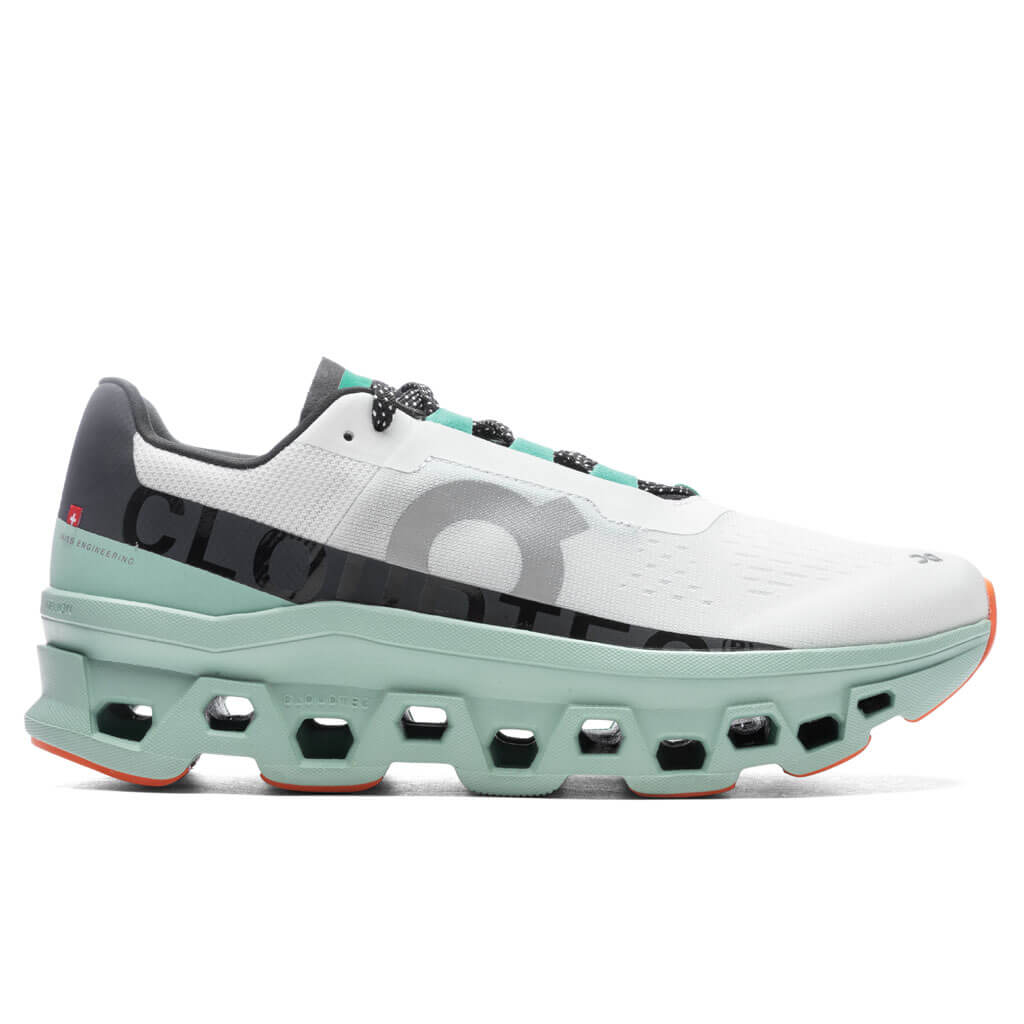 Womens Cloudmonster Undyed White Creek