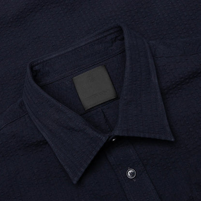 Short Sleeve Shirt with Pocket Night Blue