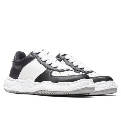 Wayne Low OG Sole Leather Sneaker Black White