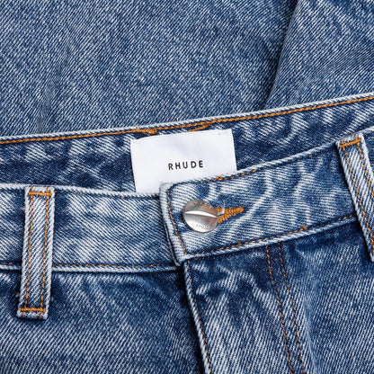 Cargo Denim Baggy Short Bay Indigo