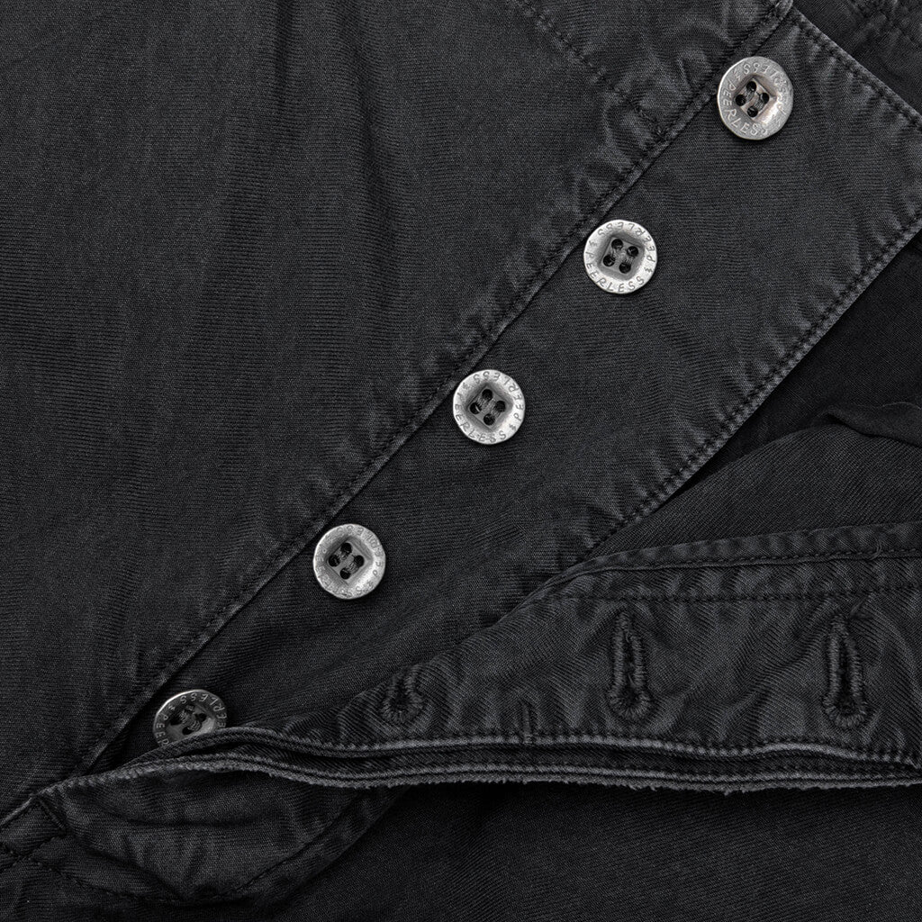 Broader Chino Crash Shorts Black